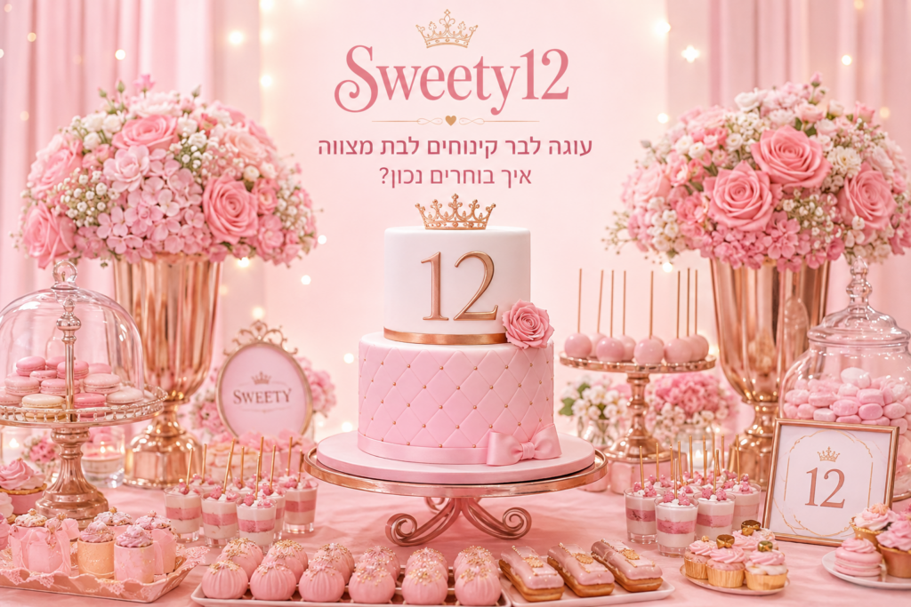 לבחור עוגה נכונה לבר מתוקם לבת מצווה